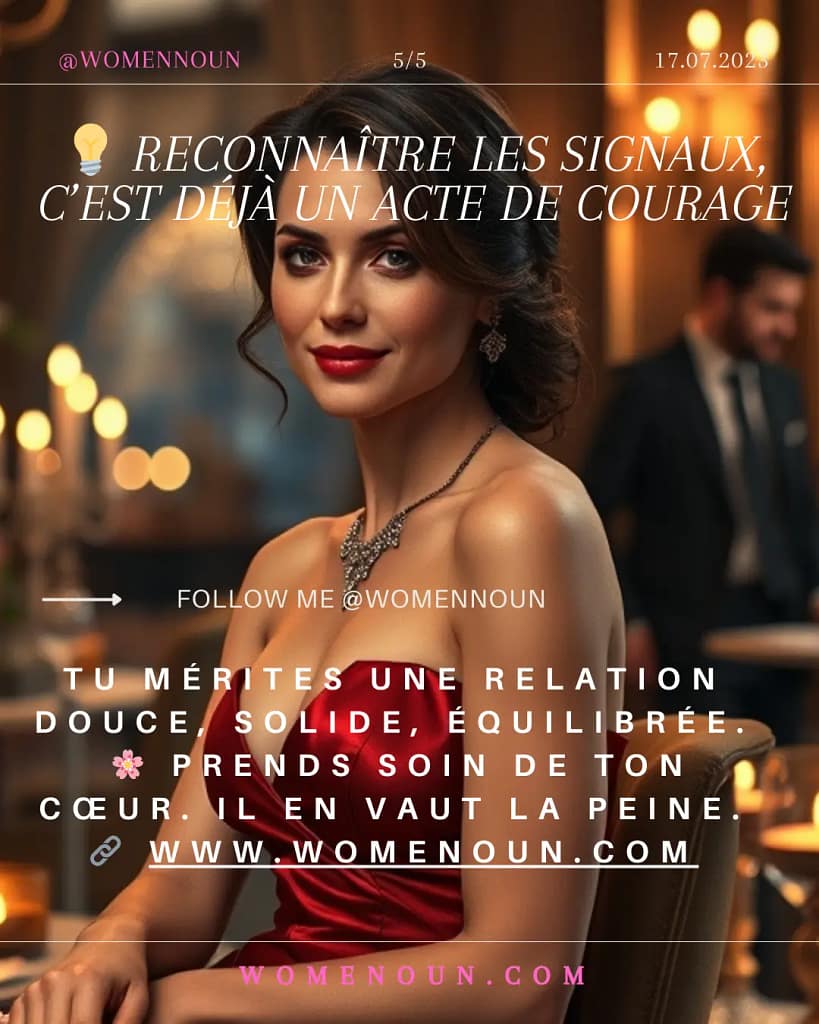 Belle femme et un charmant mec derrière elle la regard